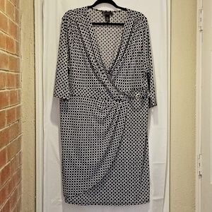 Plus Size Women's Ruched Sheath Dress